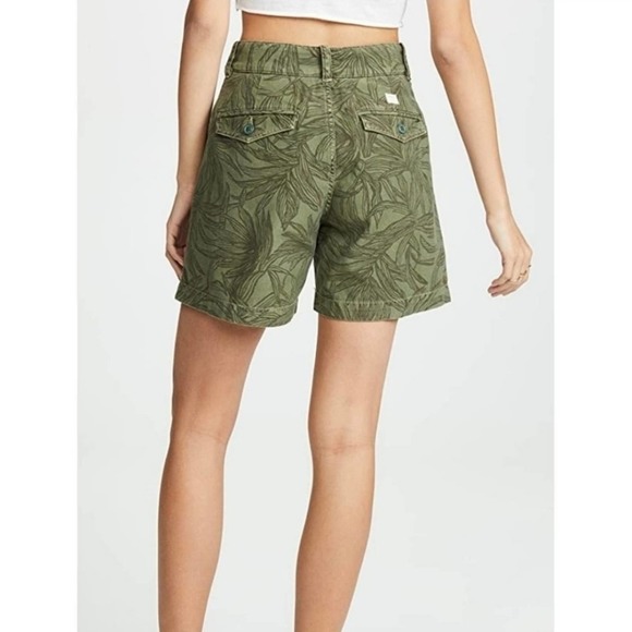 EUC Citizens of Humanity Cotton High Rise Cassidy Pleat Pocket Short Palm SZ 23 - Picture 8 of 12
